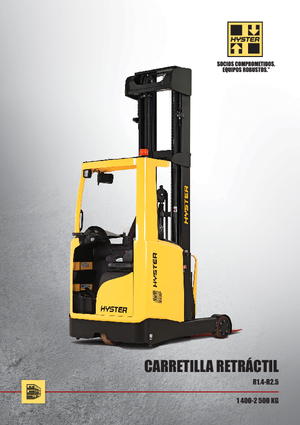 Stivuitoare electrice cu catarg retractabil Hyster R2.0