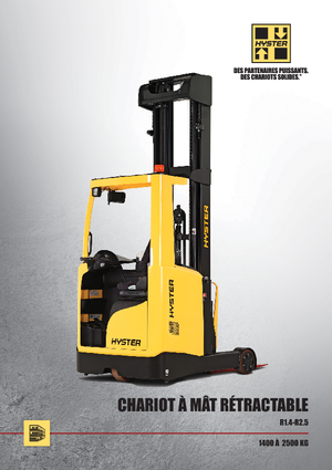 Stivuitoare electrice cu catarg retractabil Hyster R2.0
