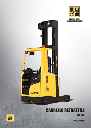 Stivuitoare electrice cu catarg retractabil Hyster R2.0