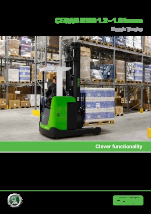 Stivuitoare electrice cu catarg retractabil Cesab R 114