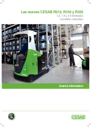 Stivuitoare electrice cu catarg retractabil Cesab R 212