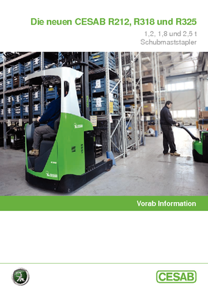 Stivuitoare electrice cu catarg retractabil Cesab R 318