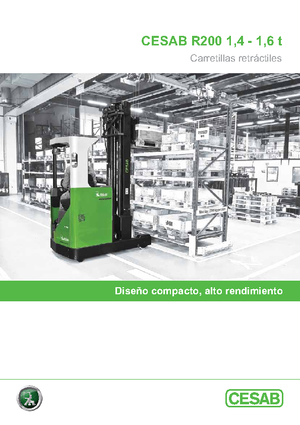 Stivuitoare electrice cu catarg retractabil Cesab R 214