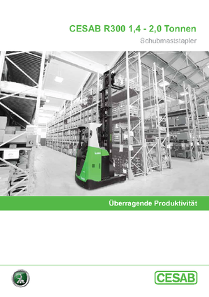 Stivuitoare electrice cu catarg retractabil Cesab R 320
