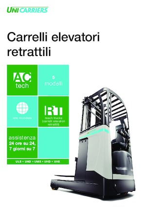 Stivuitoare electrice cu catarg retractabil UniCarriers UMS 160 