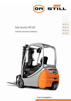 Stivuitoare frontale electrice Still RX 20-20 P