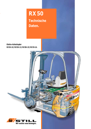 Stivuitoare frontale electrice Still RX 50-10