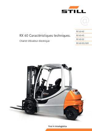 Stivuitoare frontale electrice Still RX 60-50