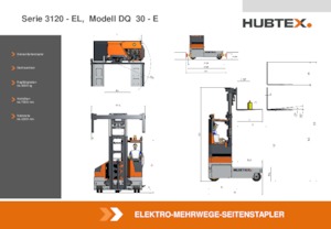 Încărcătoare laterale electrice Hubtex DS 30 EL