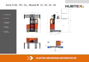 Încărcătoare laterale electrice Hubtex MQ 20