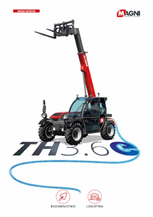 Telehandlere electrice MAGNI TH 3.6e