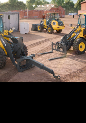 Încărcătoare pe Roți Electrice Volvo L20 ELECTRIC