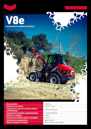 Încărcătoare pe Roți Electrice Yanmar V 8e