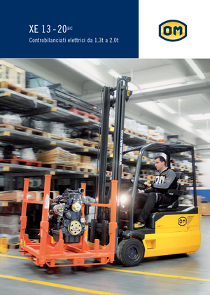 Stivuitoare frontale electrice OM XE 15/3 ac