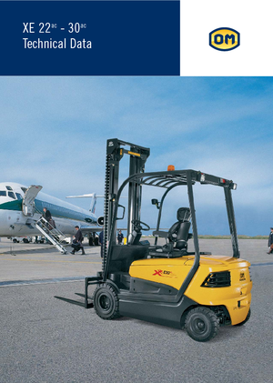 Stivuitoare frontale electrice OM XE 22 ac