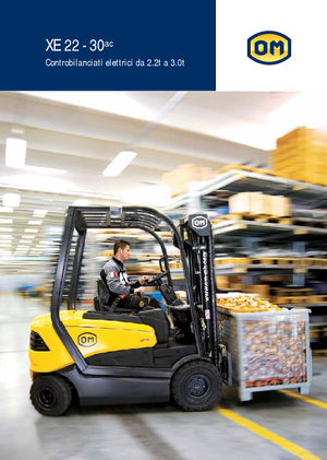 Stivuitoare frontale electrice OM XE 25 L ac