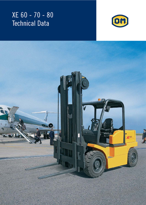 Stivuitoare frontale electrice OM XE 80