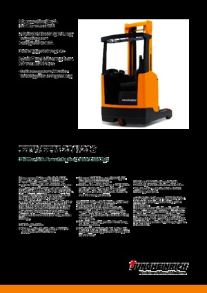 Stivuitoare electrice cu catarg retractabil Jungheinrich ETM 216