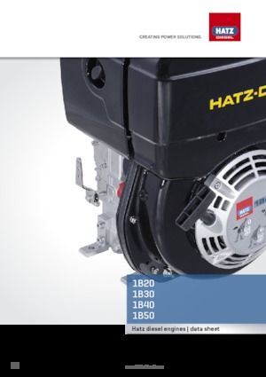 Motoare Hatz 1B50
