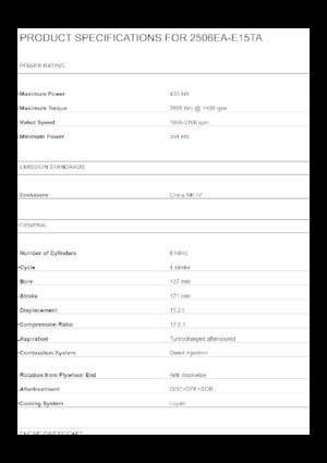 Motoare Perkins 2506EA-E15TA