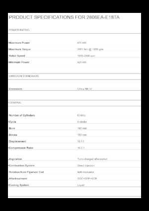 Motoare Perkins 2806EA-E18TA