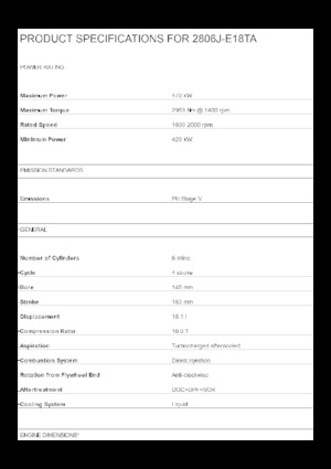 Motoare Perkins 2806J-E18TA