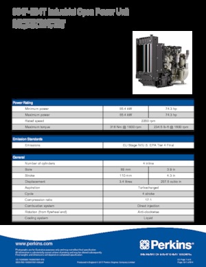 Motoare Perkins 854F-E34T