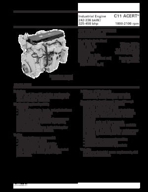Motoare Caterpillar C11