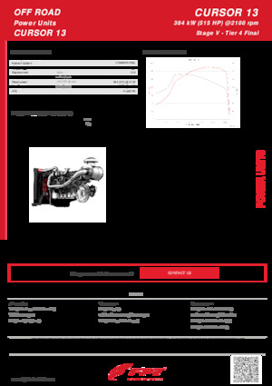 Motoare FPT Industrial Cursor13 (384 kW)