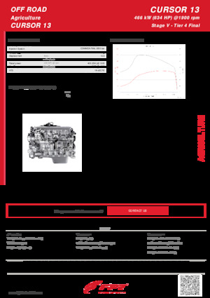 Motoare FPT Industrial Cursor13 (466 kW)