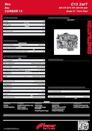 Motoare FPT Industrial Cursor13 2stT (500 kW)