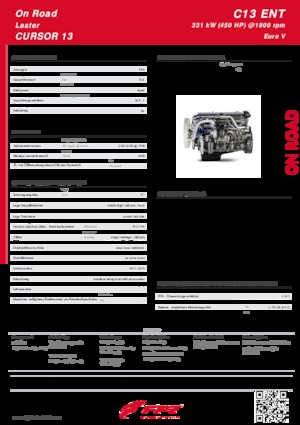 Motoare FPT Industrial Cursor13 ENT (331 kW)