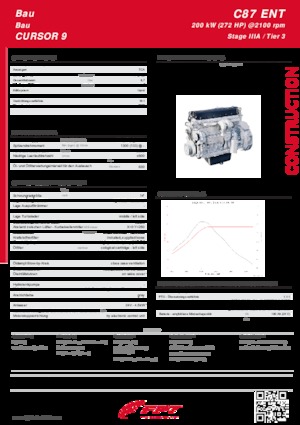 Motoare FPT Industrial Cursor87 ENT (200 kW)