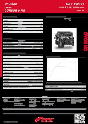 Motoare FPT Industrial Cursor87 ENTG (250 kW)