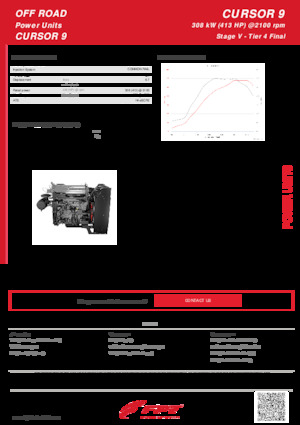 Motoare FPT Industrial Cursor9 (308 kW)