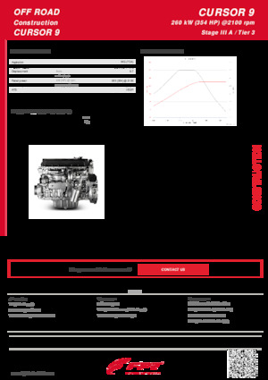 Motoare FPT Industrial Cursor9 ENT (260 kW)