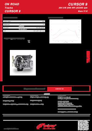 Motoare FPT Industrial Cursor9 ENT (294 kW)