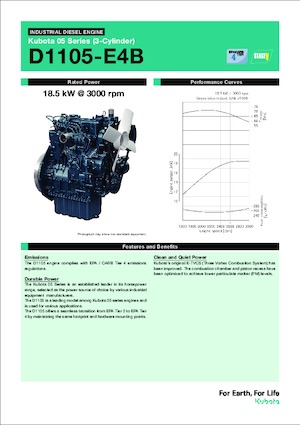 Motoare Kubota D1105-E4B