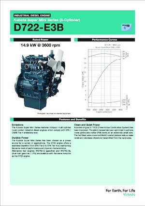 Motoare Kubota D722-E3B