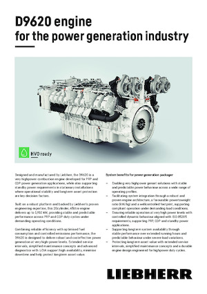 Motoare Liebherr D9620