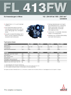 Motoare Deutz F 12 L 413 FW