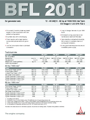 Motoare Deutz F 2 L 2011