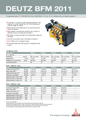 Motoare Deutz F 2 M 2011 Telco