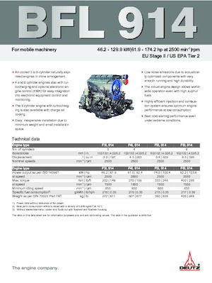 Motoare Deutz F 4 L 914