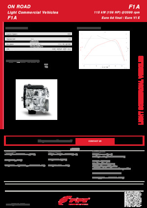 Motoare FPT Industrial F1A (115 kw)