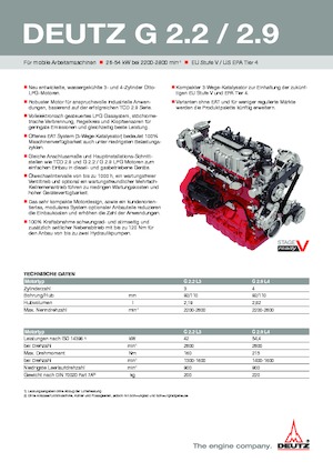 Motoare Deutz G 2.2 L3