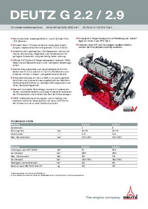 Motoare Deutz G 2.9 L4