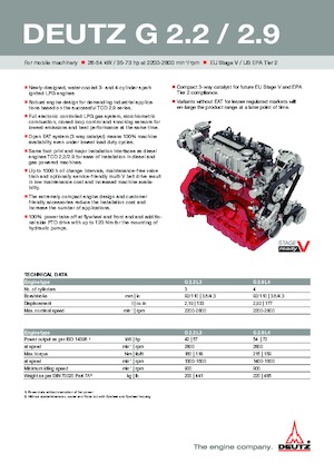 Motoare Deutz G 2.9 L4