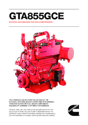 Motoare Cummins GTA855GCE