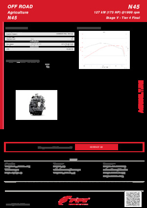 Motoare FPT Industrial N45 (127 kW)